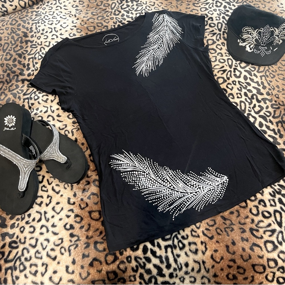 INC Feather T-Shirt